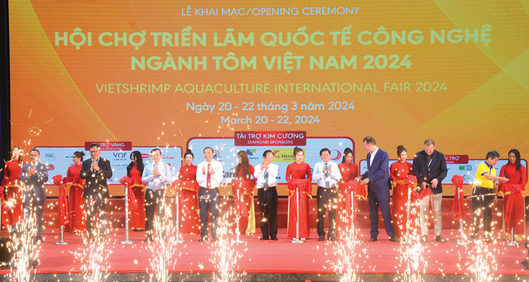 khai mạc VietShrimp 2024